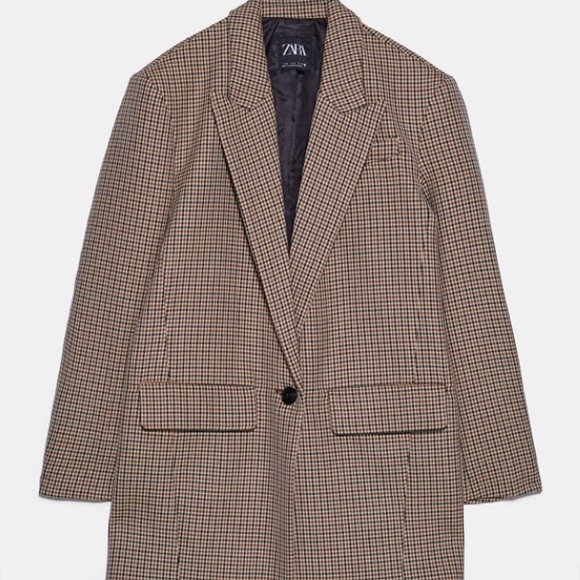 Zara 2 pieces plaid blazer and mini skirt set - Picture 9 of 11